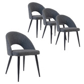 Linea Furniture Josie Upholstered Dining Chairs