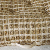 Linea Furniture Drake Jute &amp; Cotton Floor Cushion