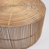 Linea Furniture 2 Piece Ivo Rattan Coffee Table Set