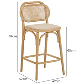 Linea Furniture 65cm Soleil Barstools