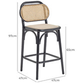 Linea Furniture 65cm Soleil Barstools