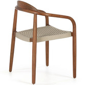 Linea Furniture Sylvia Acacia Wood Outdoor Dining Chairs