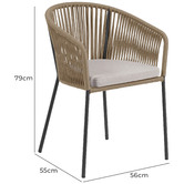 Linea Furniture Celeste Outdoor Dining Chairs