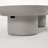 Linea Furniture Atlas Concrete Outdoor Coffee Table
