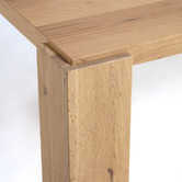 Linea Furniture Calypso Oak Wood Dining Table