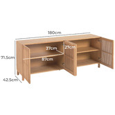 Linea Furniture Daphne 180cm Sideboard Buffet