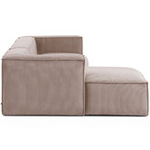 Linea Furniture Cordelia 3 Seater Corduroy Sofa with Chaise