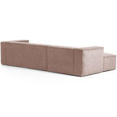 Linea Furniture Cordelia 3 Seater Corduroy Sofa with Chaise