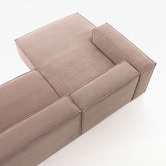 Linea Furniture Cordelia 3 Seater Corduroy Sofa with Chaise