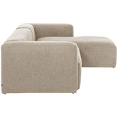 Linea Furniture Cordelia 3 Seater Chenille Sofa with Chaise