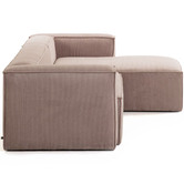 Linea Furniture Cordelia 3 Seater Corduroy Sofa with Chaise