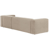 Linea Furniture Cordelia 3 Seater Chenille Sofa with Chaise