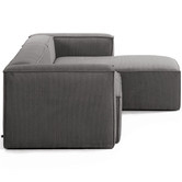 Linea Furniture Cordelia 3 Seater Corduroy Sofa with Chaise