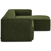 Linea Furniture Cordelia 3 Seater Corduroy Sofa with Chaise