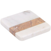 Linea Furniture Blair Marble Coasters