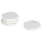 Linea Furniture Eygon Marble Coasters