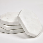 Linea Furniture Eygon Marble Coasters