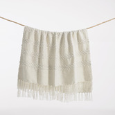 Linea Furniture Balser Fringed Throw
