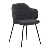 Linea Furniture Celeste Chenille Dining Chairs