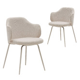 Linea Furniture Celeste Chenille Dining Chairs
