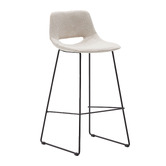 Linea Furniture 65cm Sumara Chenille Barstools