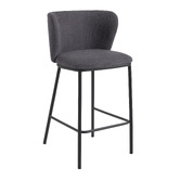 Linea Furniture 65cm Claire Chenille Barstools
