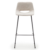 Linea Furniture 65cm Sumara Chenille Barstools