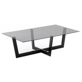 Linea Furniture Black Oddvar Coffee Table