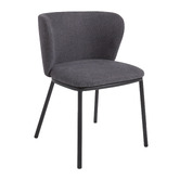 Linea Furniture Claire Chenille Dining Chairs