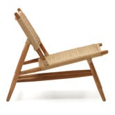 Linea Furniture Hilde Teak Wood Outdoor Lounge Chair