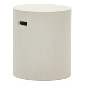 Linea Furniture Aksdal Cement Outdoor Side Table