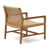 Linea Furniture Sabbie Teak Wood Outdoor Armchair