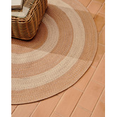 Linea Furniture Orange Jorun Power-Loomed Indoor/Outdoor Rug