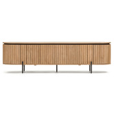 Linea Furniture Lagan Mango Wood Entertainment Unit