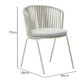 Linea Furniture Salmi Outdoor Dining Chairs