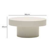 Linea Furniture Aksdal Cement Outdoor Coffee Table