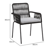 Linea Furniture Tallvik Outdoor Dining Chairs