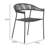 Linea Furniture Farum Outdoor Dining Chairs