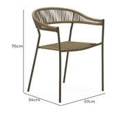Linea Furniture Farum Outdoor Dining Chairs