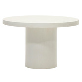 Linea Furniture Aksdal Cement Outdoor Dining Table