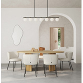 Linea Furniture Isabel Boucle Dining Chairs