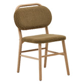 Linea Furniture Poppy Oak Wood Dining Chairs
