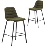 Linea Furniture 65cm Winnie Upholstered Barstools