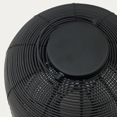 Linea Furniture Black Riley Portable Lamp