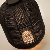 Linea Furniture Black Riley Portable Lamp