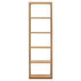 Linea Furniture Bonnie 60cm Oak Wood Shelving Unit
