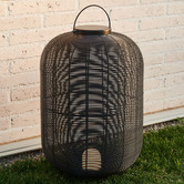 Linea Furniture Black Riley Portable Lamp