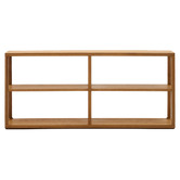 Linea Furniture 180cm Bonnie Oak Wood Shelving Unit