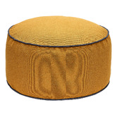 Linea Furniture Mustard Quinn Pouffe