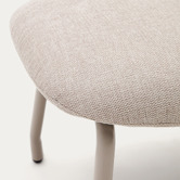 Linea Furniture Bettina Chenille Footstool